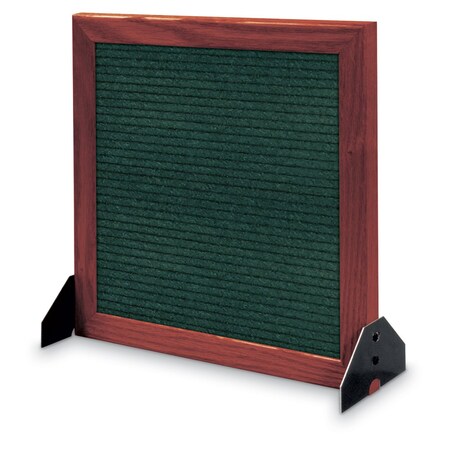 United Visual Products Indoor Enclosed Combo Board, 48"x36", Brnz Frame/Blk Porc & Ultramarine UVCB4836BZ-BLKPORC-ULTMAR